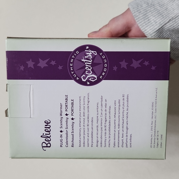 Believe nightlight Scentsy warmer, new in box - Picture 9 of 11